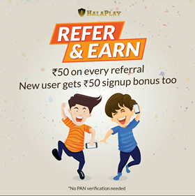 HalaPlay Refer And Earn Program