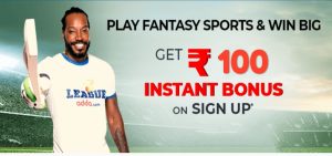 Sign up And Get Rs.100 On Leagueadda Fantasy Cricket