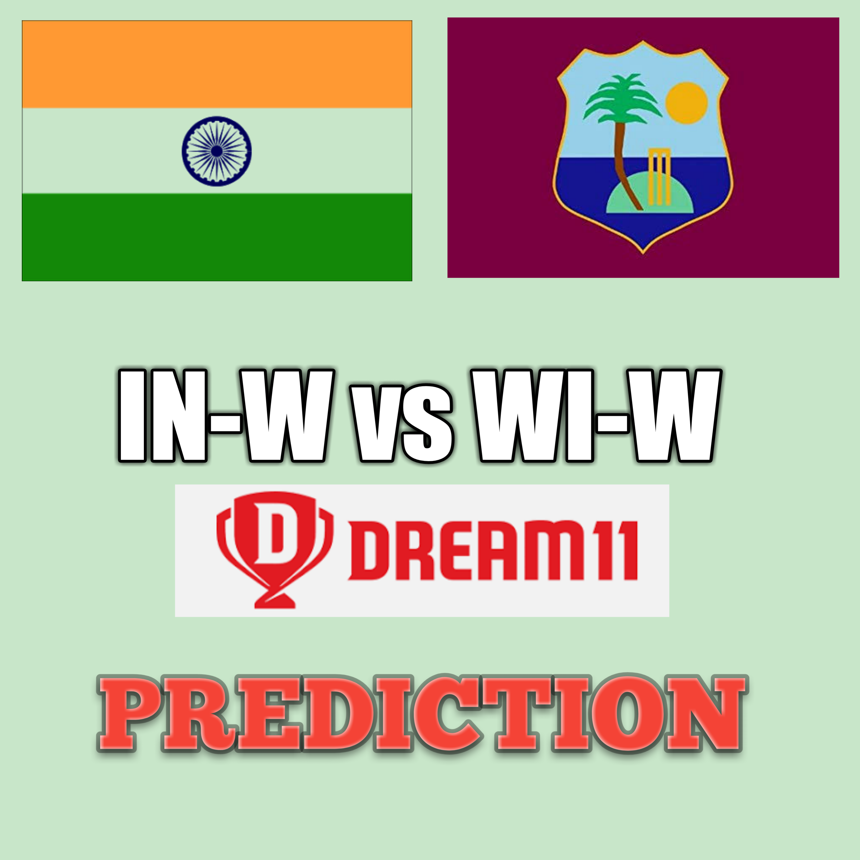 IN-W vs WI-W Dream11 Team Prediction,ICC T20 World Cup