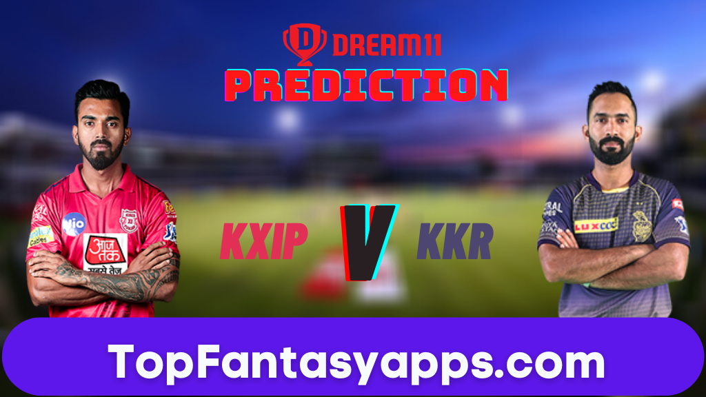 KXIP vs KKR Dream11 Team Prediction Today’s IPL Match, 100% Winning
