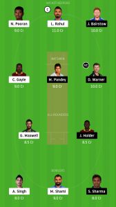 KXIP-vs-SRH-Dream11-Team-for-Small-League