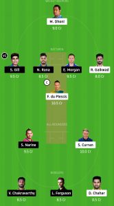 CSK-vs-KKR-Dream11-Team-for-Small-League