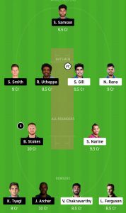 KKR-vs-RR-Dream11-Team-for-Small-League