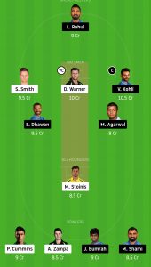 AUS-vs-IND-Dream11-Team-for-Small-League