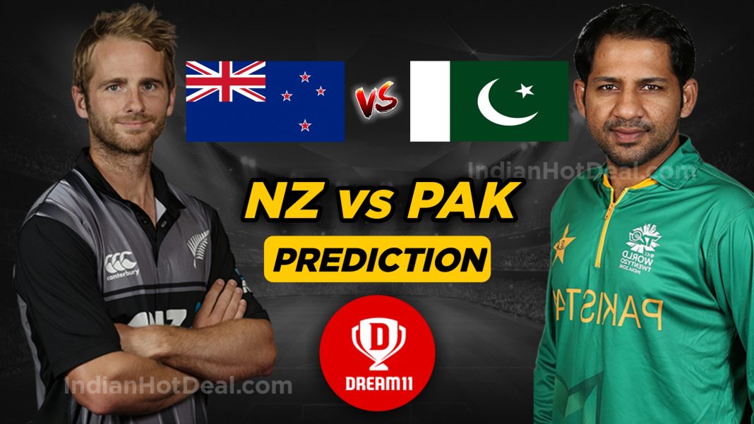 NZ vs PAK Dream11 Team Prediction for Today's Match,100% Winning