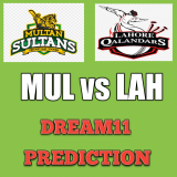 MUL vs LAH Dream11 Team Prediction PSL 29th match