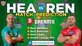 REN vs HEA Dream11 Team Prediction Match-49 BBL 2020-21