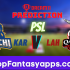 LAH vs PES Dream11 Team Prediction 1st Eliminator PSL 2020 (100% Winning)