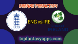 ENG vs IRE Dream11 Team Prediction For 3rd ODI Ireland tour of England