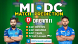 MI Vs DC Dream11 Team Prediction 13th Match IPL 2021 (100% Winning Team)