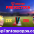 SRH vs CSK MyTeam11 Fantasy Team Prediction Match-29 IPL 2020