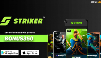 (New Fantasy App) Striker Referral Code (BONUS350): Get ₹55 For Each Referral