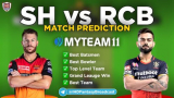 SRH vs RCB MyTeam11 Fantasy Team Prediction 3rd Match IPL 2020